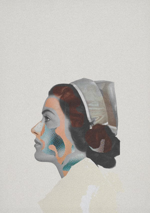 \\\ Collage consisting of different parts from print screens and an old army poster