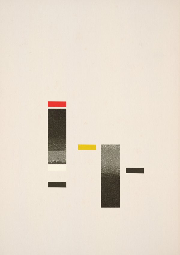 Abstract collage consisting of parts from an old science book