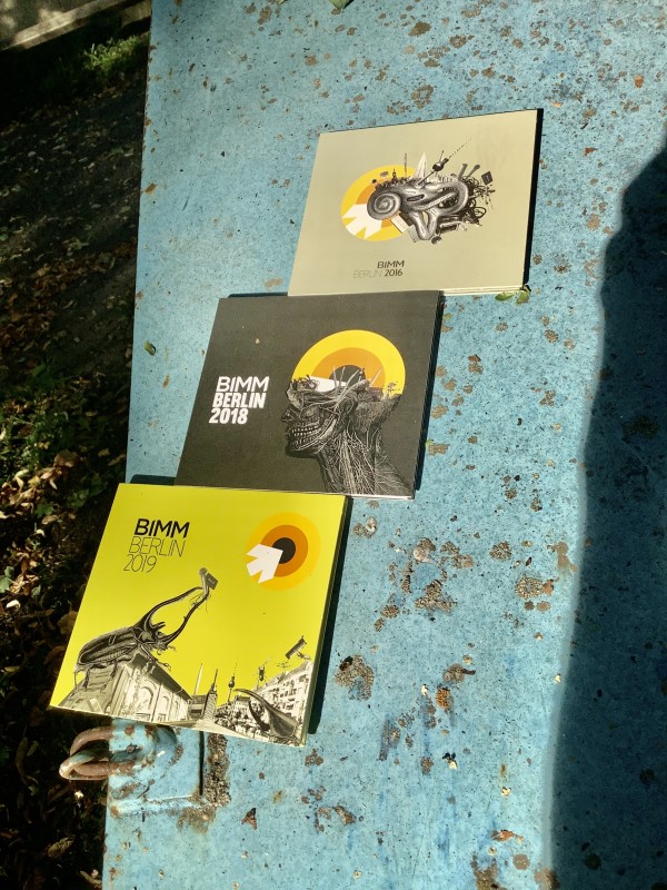 picture showing a collection of commissioned works for BIMM Berlin
